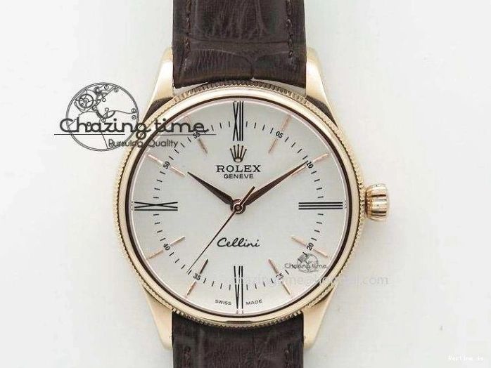 1226 Sophisticated Day-Date 40mm 228239 RG Noob 1:1 Best Edition Brown Roman Dial On RG President Bracelet A 3707